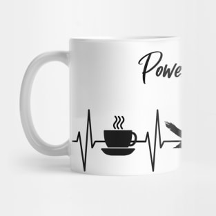 Powered by.... coffee,nature and photography Mug